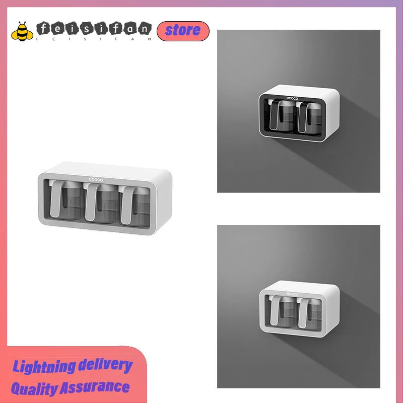 

New Simple Plastic Storage Rack Multi-functional Seasoning Bottle Storage Tool Punch-free Kitchen Accessories Kitchen Organizer