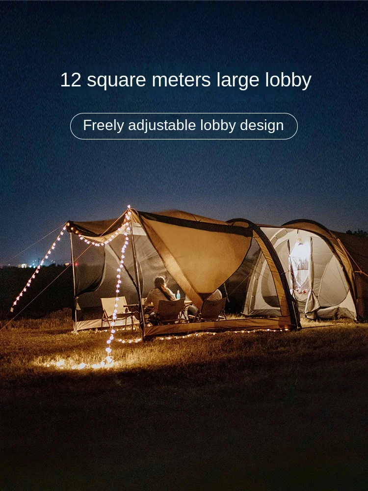 Туннельная палатка Moqi изысканное Уличное оборудование для кемпинга одно