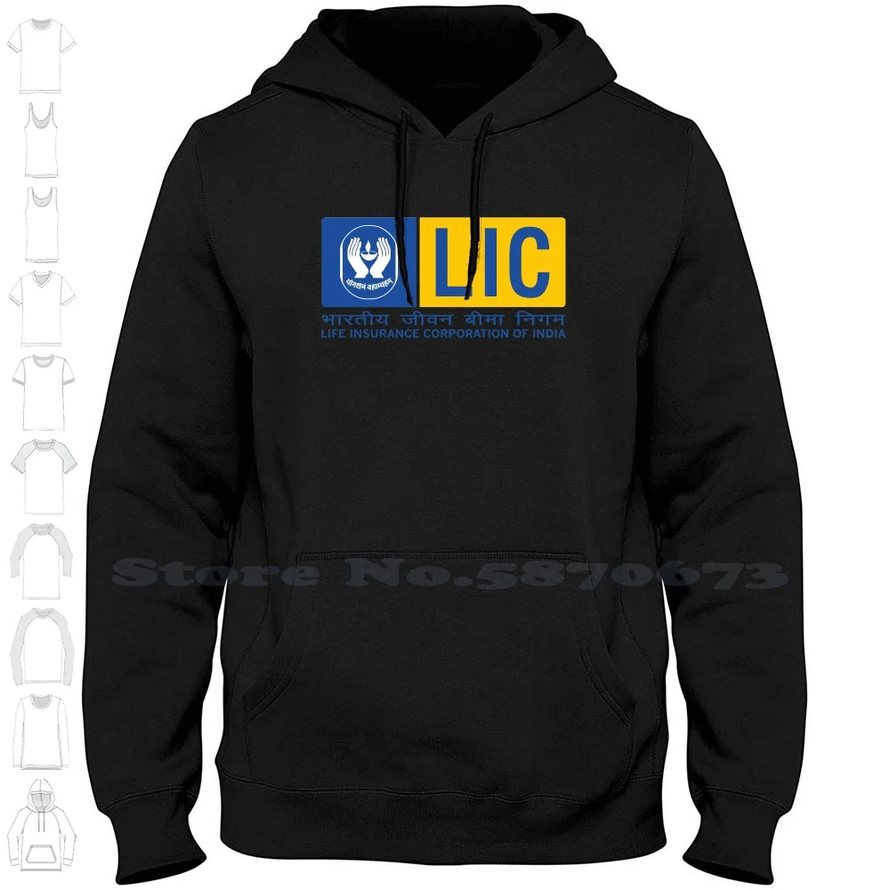 

Повседневная одежда с логотипом LIC, толстовка с графическим принтом