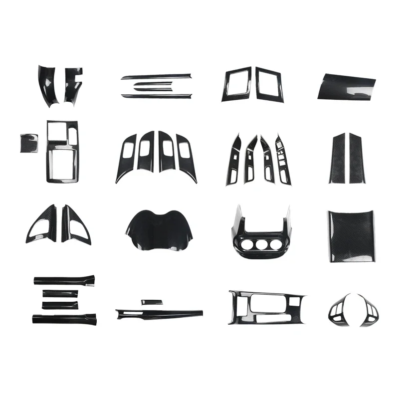 Для Mitsubishi Lancer Evolution 2009-2016 модифицированный карбоновый узор внутренняя