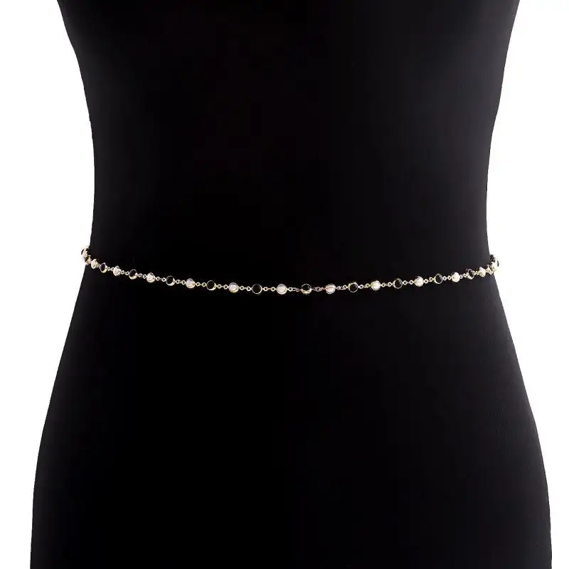 

Богемная жемчужная цепочка на живот, тонкий пояс с бусинами, женское Ювелирное Украшение для тела, модное пляжное украшение в стиле бохо