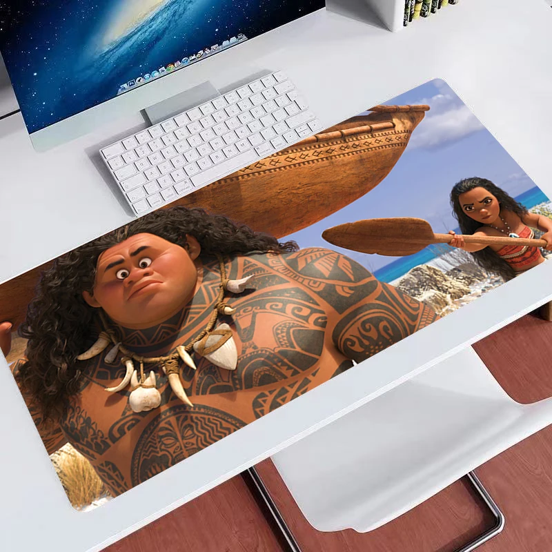 

MOANA Gaming Mouse Pad Anti-skid Carpet Keyboard Mat Mousepad 900x400 Anime Mouse Mats Pc Accessories Laptop Waterproo Cool Rug