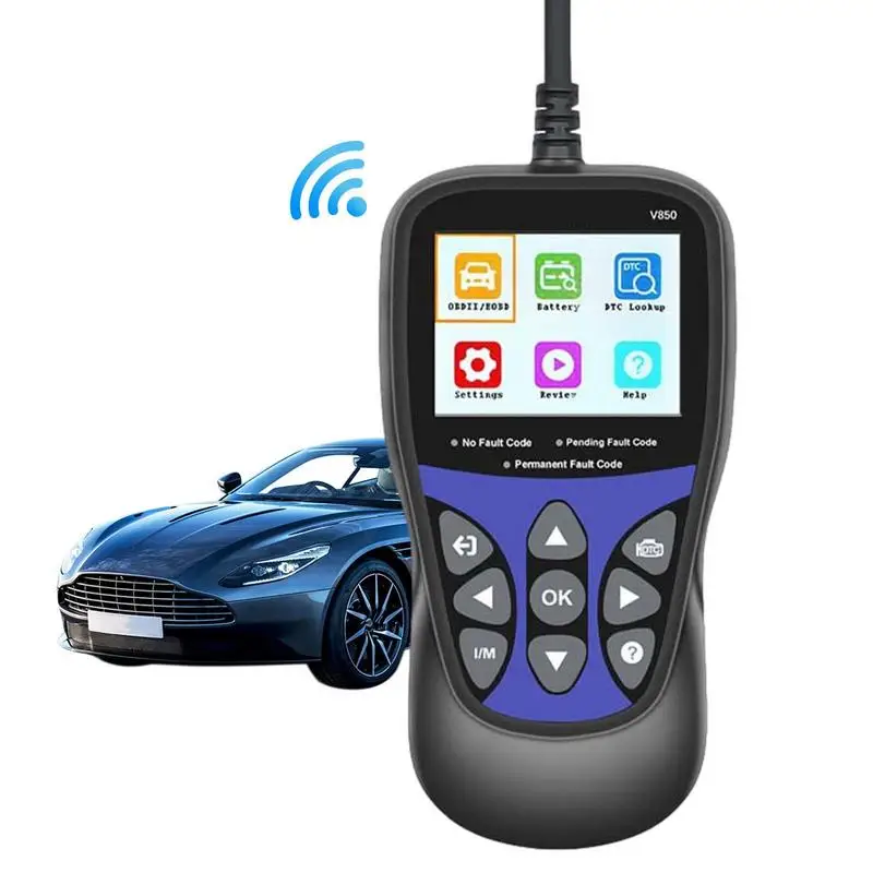 

Автомобильный сканер OBD2 HD TFT, считыватель кодов с цветным дисплеем, Автомобильный сканер, диагностический инструмент, считыватель кодов OBDII, универсальный автомобильный диагностический инструмент