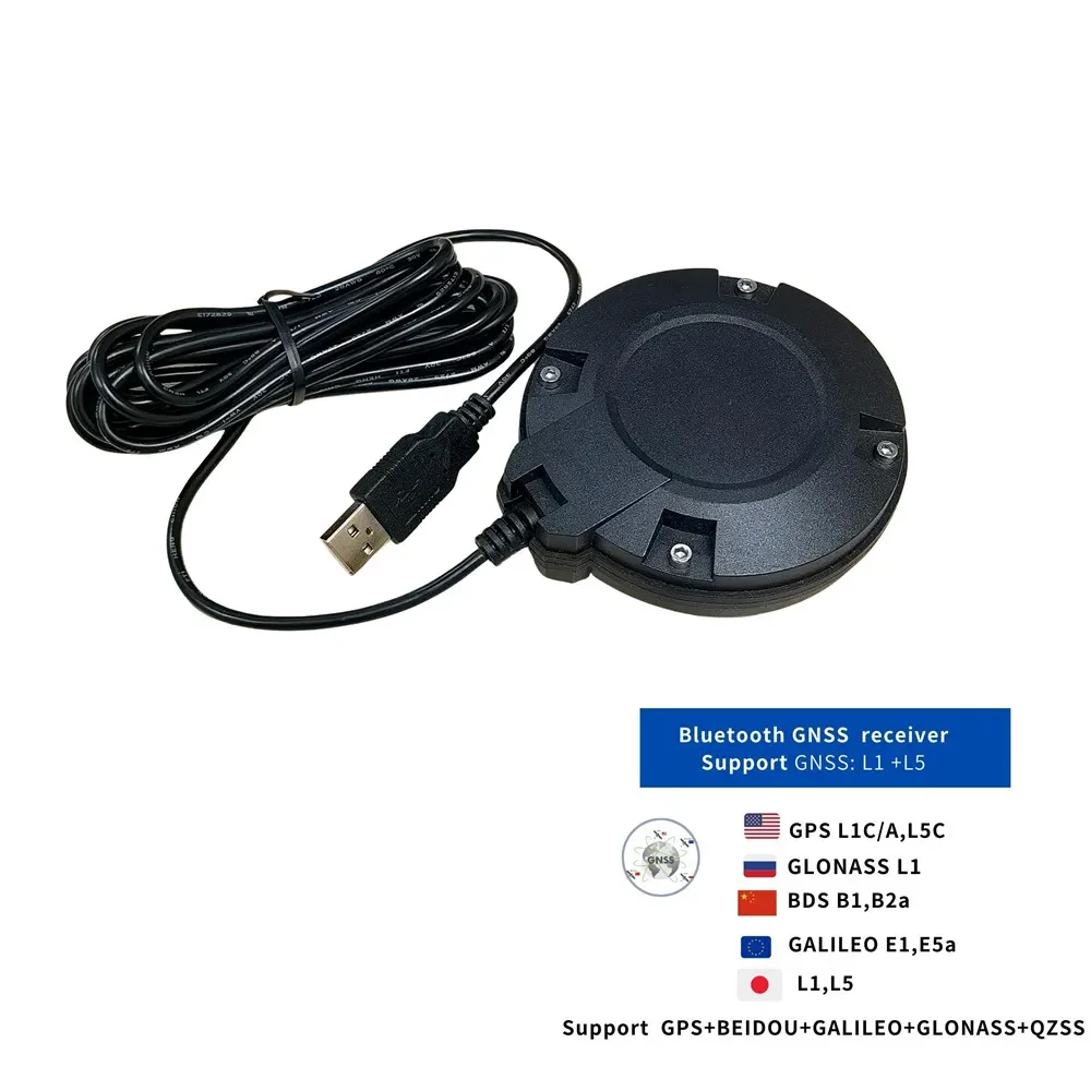

GM906BT L1 L5 Поддержка сельского хозяйства Android Bluetooth USB GPS GNSS модуль антенны приемника 5 В скорость передачи данных 115200 NMEA0183