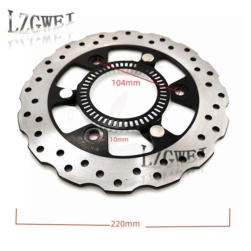 Ротор заднего тормозного диска мотоцикла для Kawasaki Ninja 400 EX400 ABS 2017-2021 Z400 Ninja400 KRT