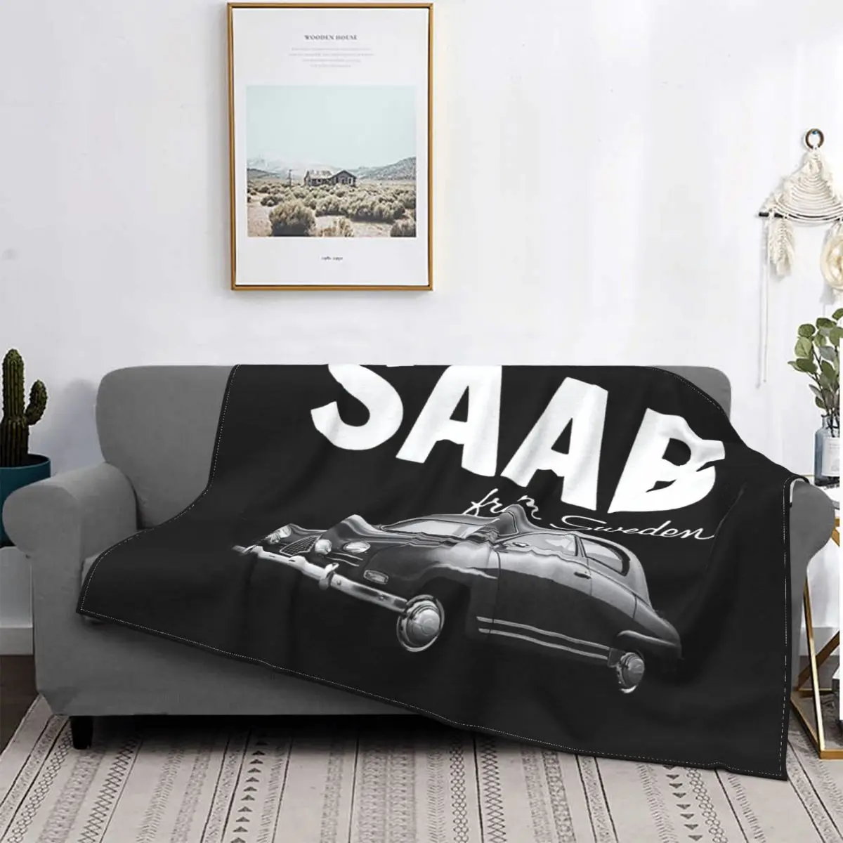 

Manta SAAB para cama, edredones a cuadros para sofra, Sudadera con капуча, colcha de verano