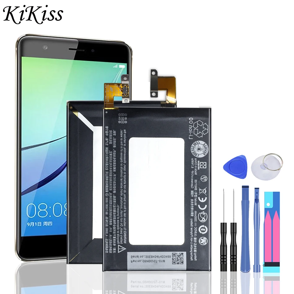 

New 2300mAh BN07100 Battery Replacement for HTC One M7 Battery 802D 802T 802W 801E 801S 801N Battery + Free Tools