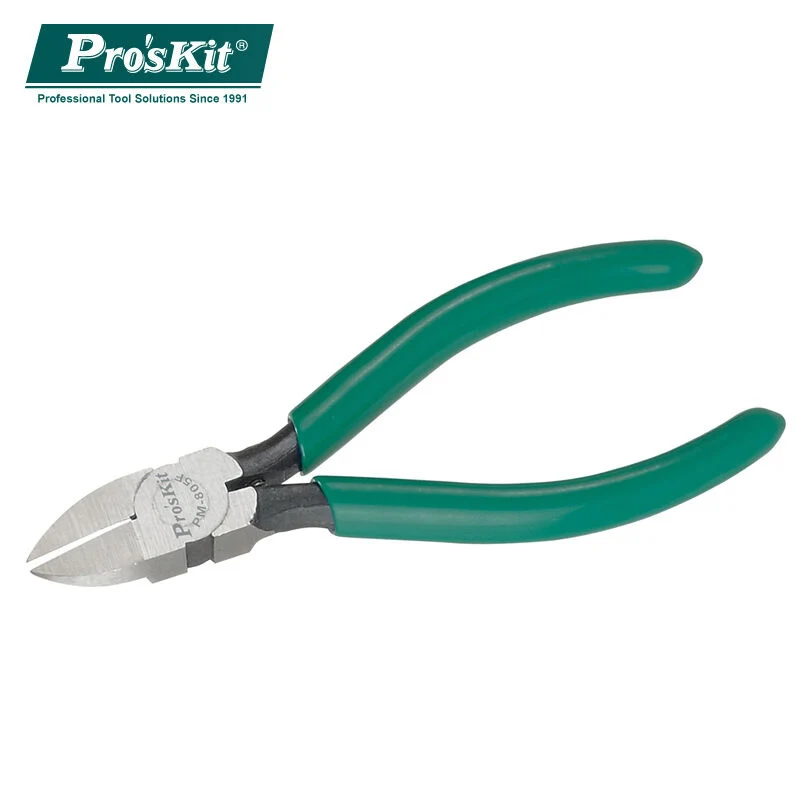 

Pro'sKit PM-805F Diagonal Plier 5 Inch Thin Knife Cutting Plier Electrical Wire Cable Cutter Diagonal Pliers DIY Hand Tools