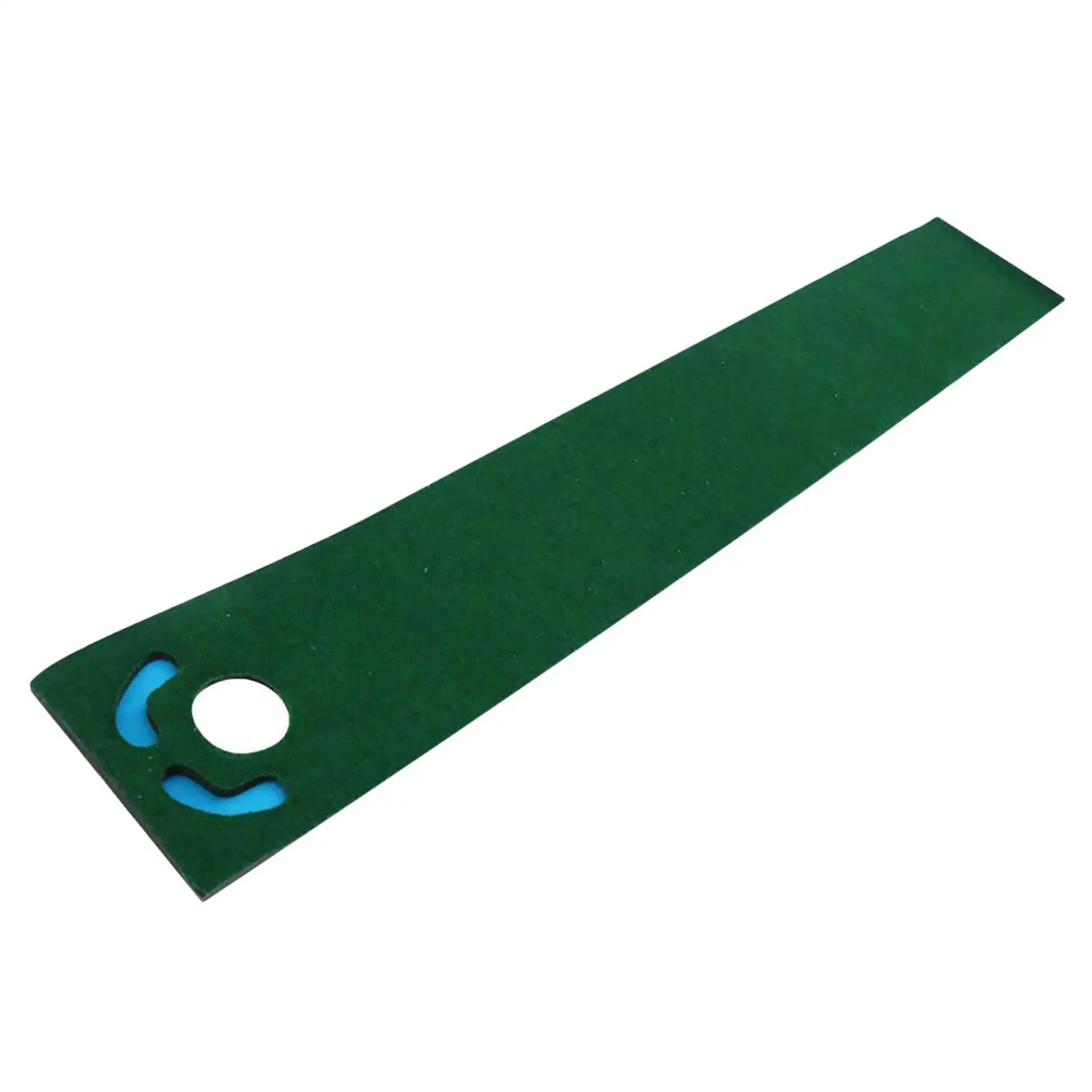 

Golf Putting Mat Green Carpet Training With Hole Outdoor Beginner Practice