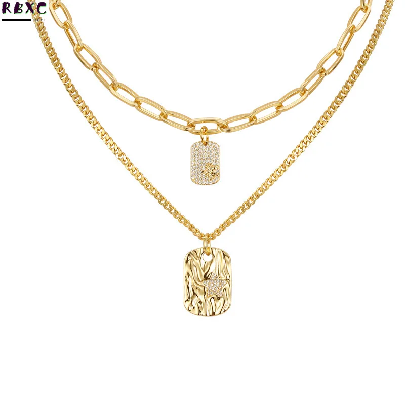 

Light and Luxurious Little Star Necklace Female Summer Design Sense Versatile Simple Clavicle Chain Ins Cool Wind Accessories