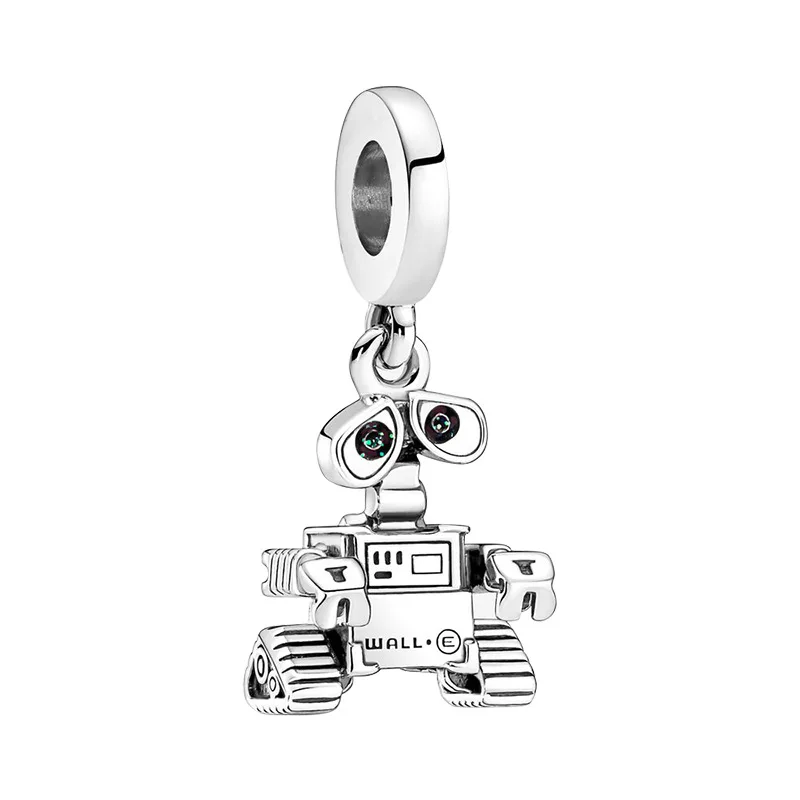 

Fit Pandora Disney Pixar Wall-E Pendant Charms Bracelet for Women Jewelry Accessories Cartoon Anime Beads DIY Girl Bangle Bijoux