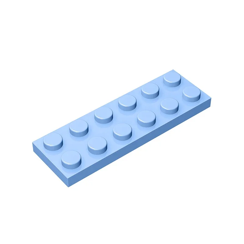 Детали MOC фотопластина 2x6 совместима с lego 3795 детских конструкторов сделай сам