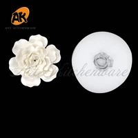 3d peony flower candle silicone mold diy plaster model handmade soap making tool aromatherapy wax mould home decoration ornament