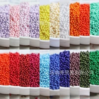 2mm super high quality oil painting solid color rice beads manual diy beads loose beads accessories and materials wholesale