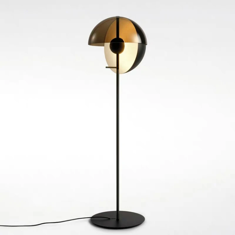 

Скандинавский пост-модерн, полусферическое стекло, фотолюстра, домашний декор для кабинета, гостиной, спальни, стенд, лампа светильник