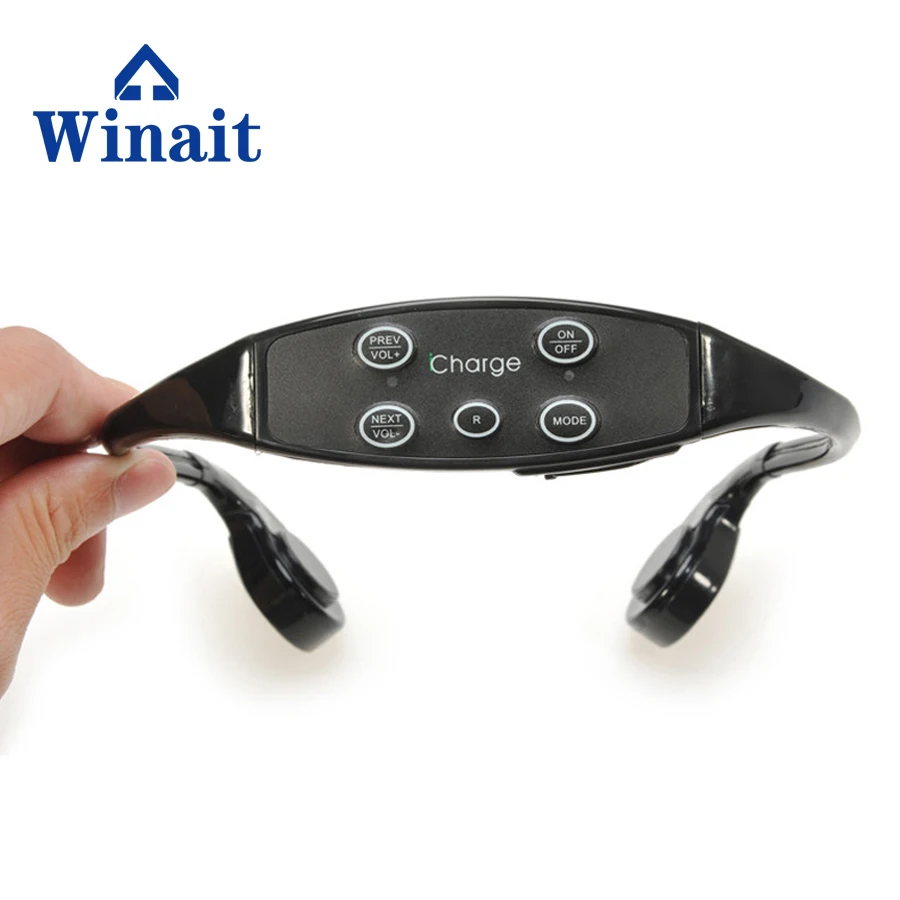 

High Tech Bond conduction mp3 player 8GB memory waterproof 10m sport headset