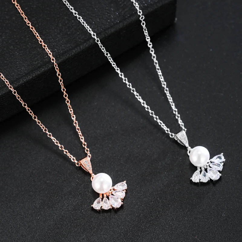 

Hot Sale Fashion Pearl Drop Necklaces 2022 Jewelry Woman Wedding Luxury Pearls Free Shipping Clavicle Chain Jewelry Party Gifts