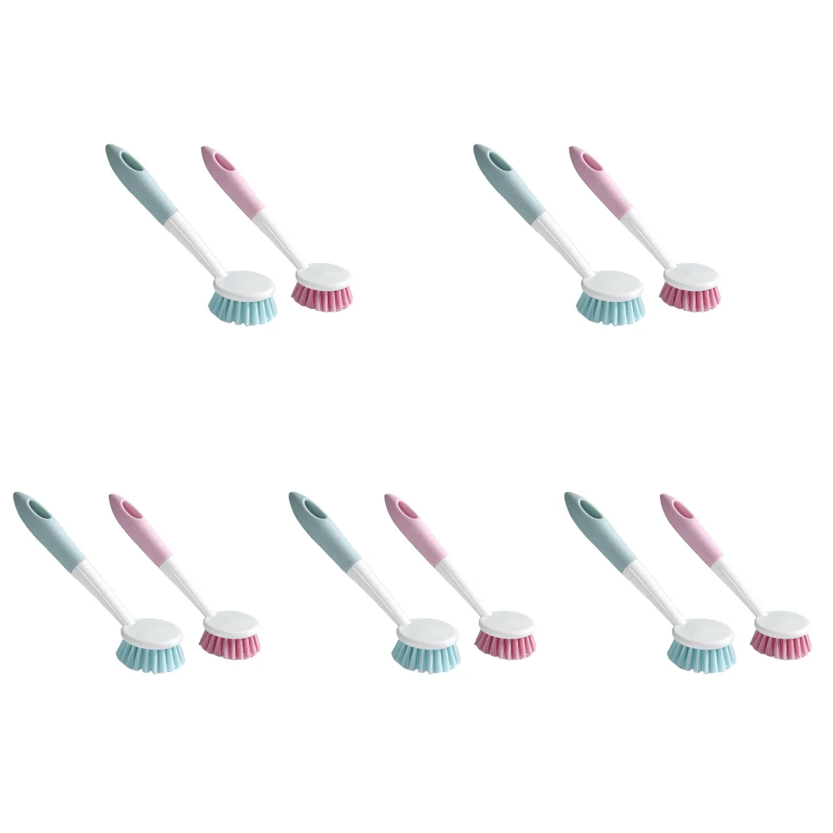 

10 Pcs Brush Wash Basin Cleaner Sink Remover Multipurpose Pan Brushes for Home Cleaning Kitchen