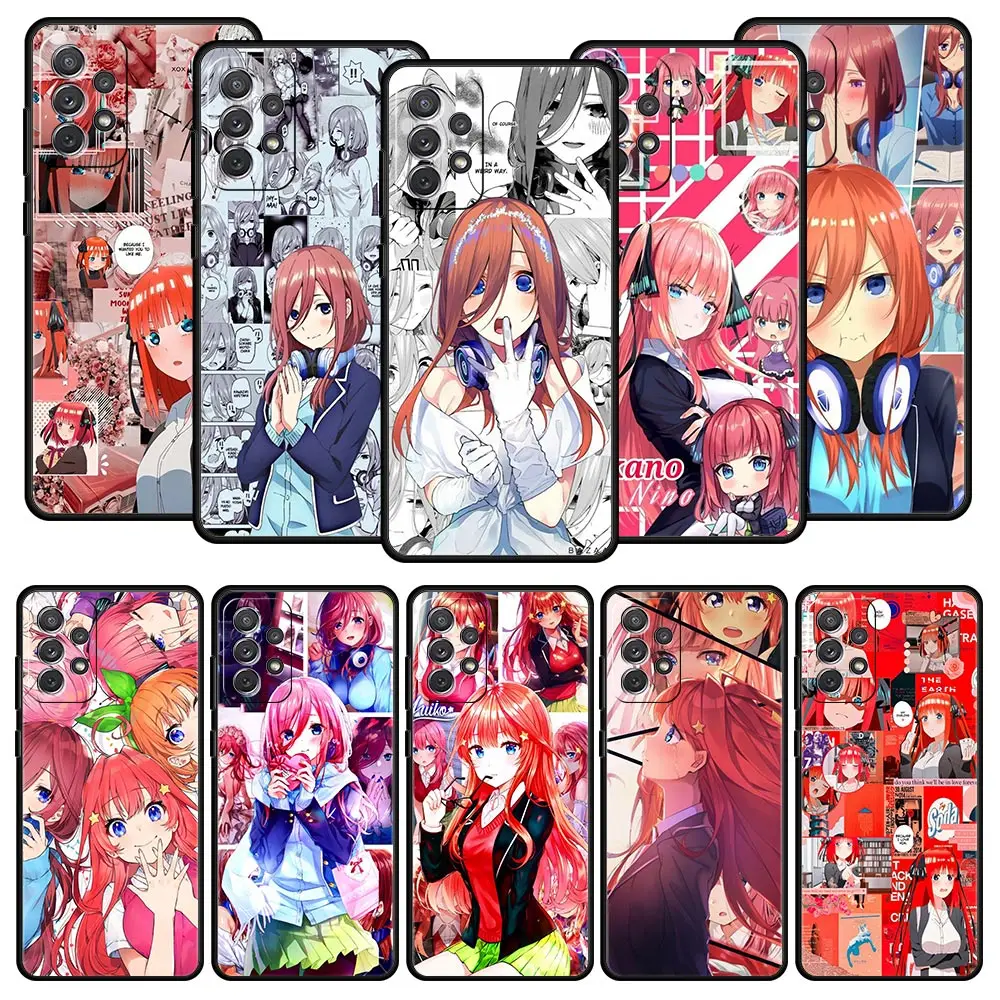 

The Quintessential Quintuplets Phone Case For Samsung Galaxy A73 A53 A33 5G A13 A23 A21s A03s A11 A31 A41 A51 A52 A71 M31 Cover