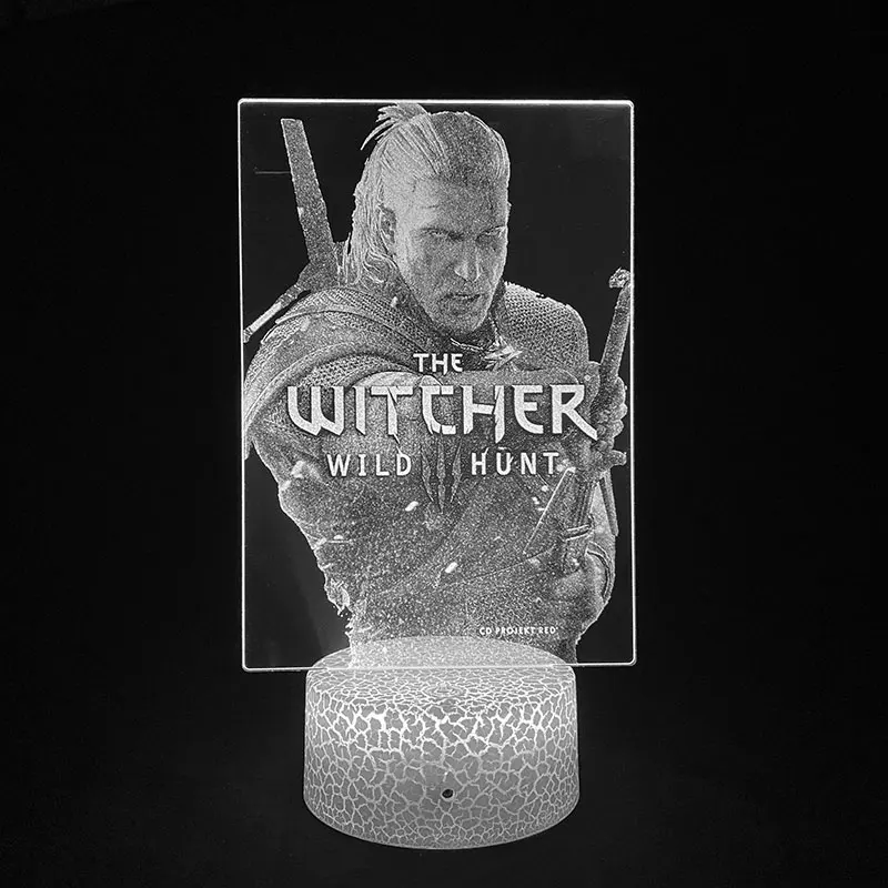 

3d-лампа с сенсорным управлением, USB, RGB