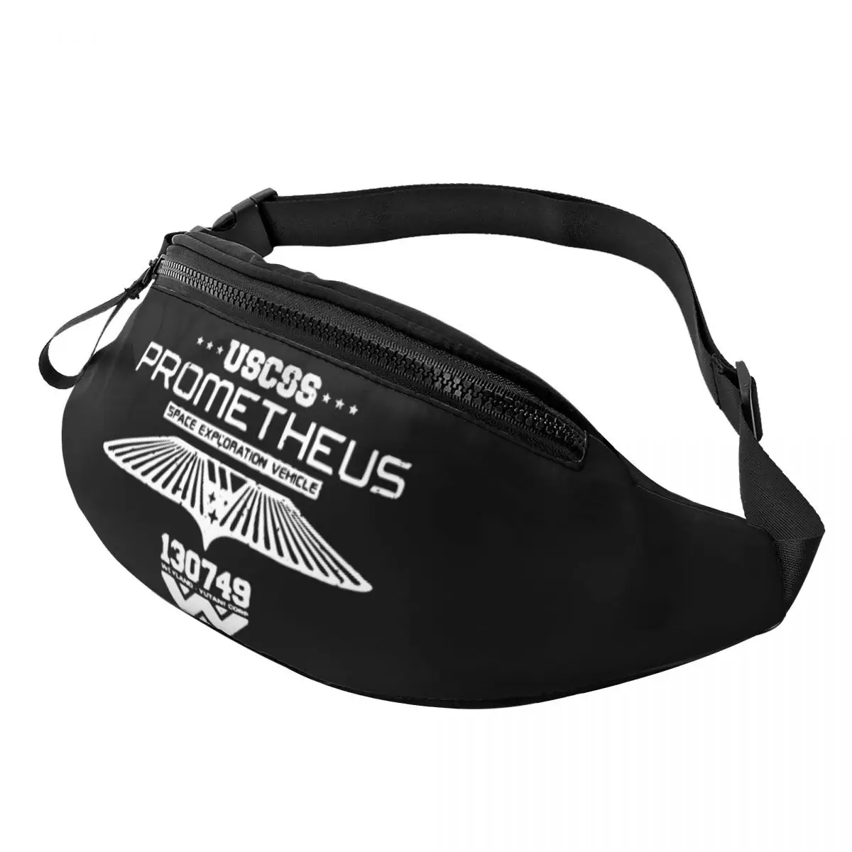 

Prometheus Belt Bag Merch Casual For Unisex Aliens Alien Movie Weyland Yutani Corp Cross Chest Bag
