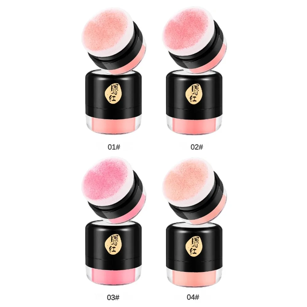 Румяна для путешествий Мягкая воздушная подушка макияжа искусственный стойкий