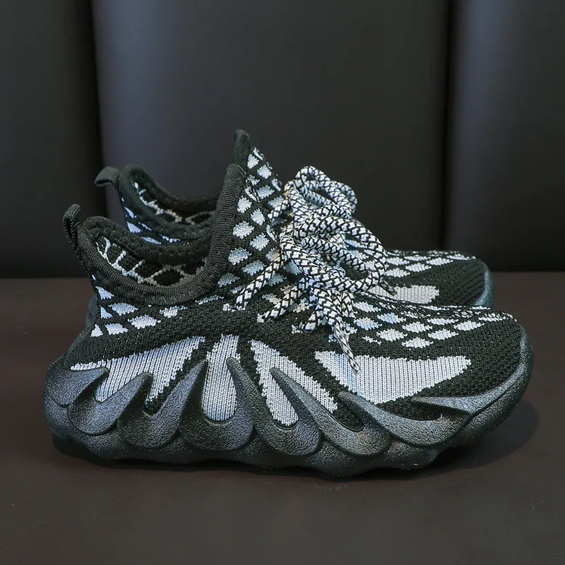 

Children's Shoes 2022 Children's New Breathable Mesh Shoes Boys Octopus Coconut Shoes Sneakers Girls Sneakers