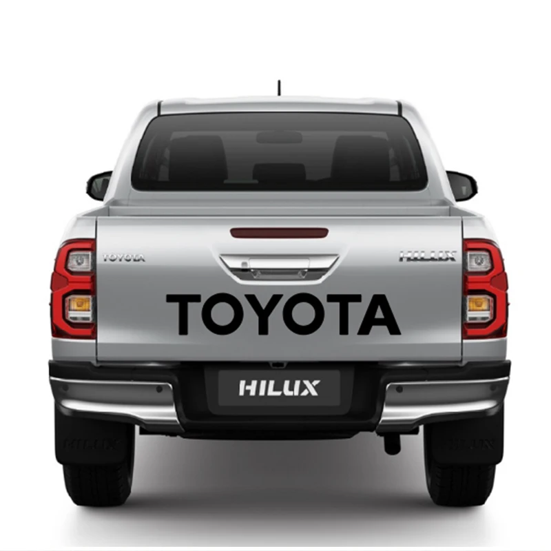 

Для Hilux наклейки Latte Toyota пикап задняя дверь для TOYOTA наклейки Hilux декоративные буквы