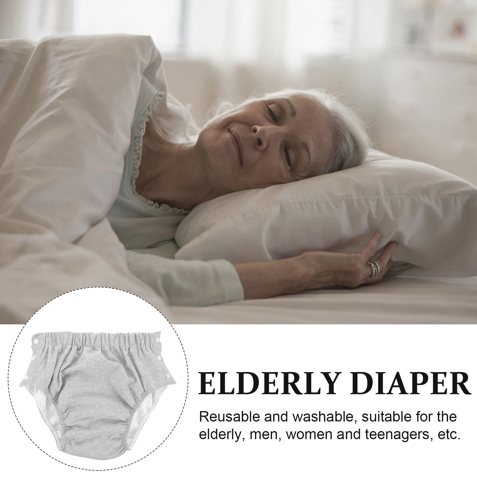 Подгузники для взрослых при недержании пожилых людей дышащие штаны путешествий