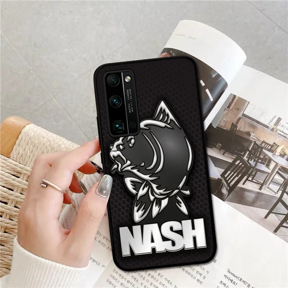 N-Nash Fishing Logo Phone Case For Huawei Honor 10 lite 9 20 7A 9X 30 50 60 70 pro plus Soft Silicone Cover
