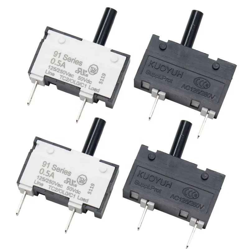 2 шт. Kuoyuh 91 серия А термозащита двигателя от перегрузки Автоматические