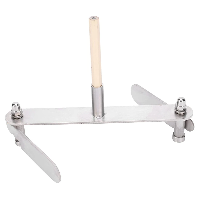 

Retail Marking Center Finder, Woodworking Scriber Tool 100Mm Stainless Steel Locator Marking Tool For Wood Board
