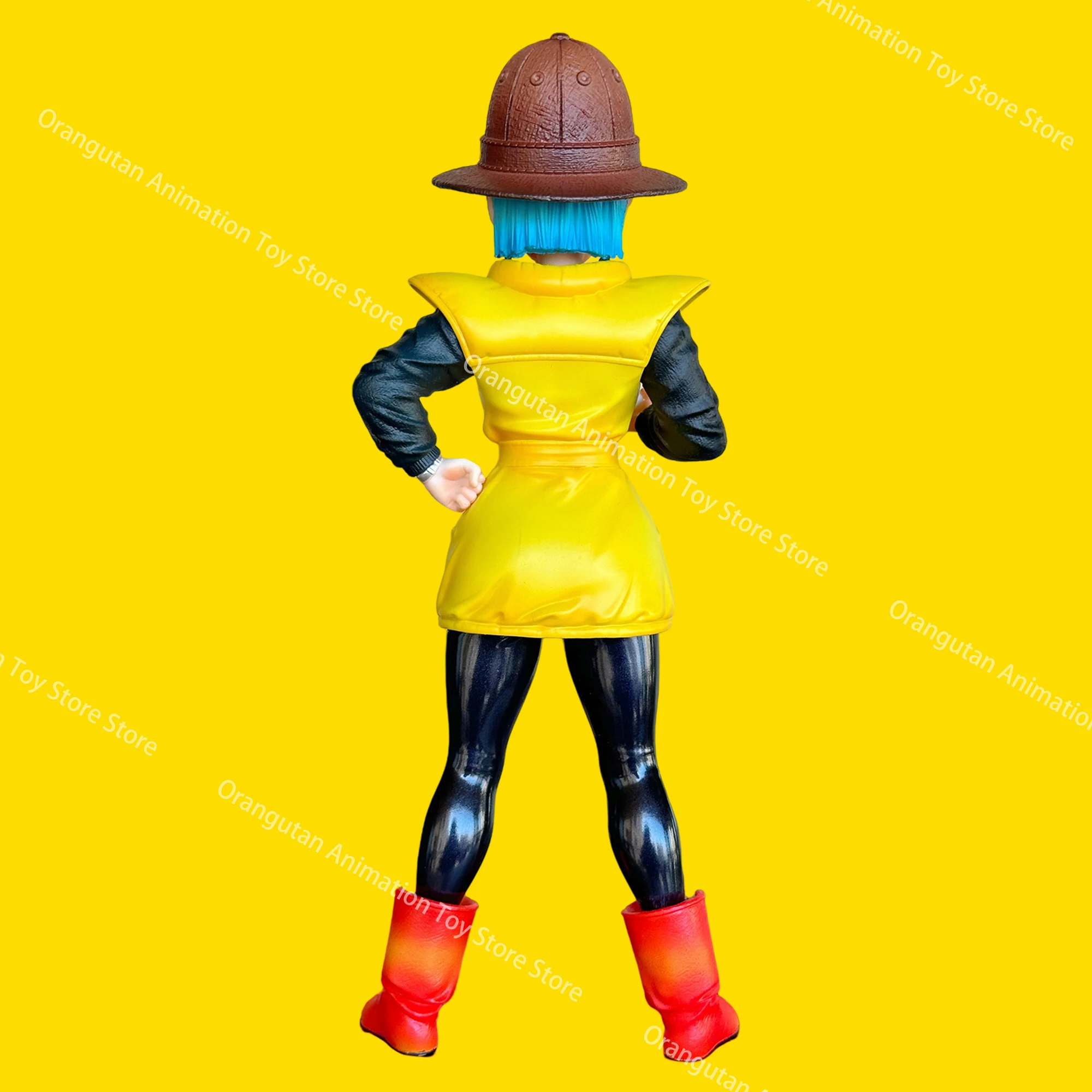 Аниме Dragon Ball Z 23 см Bulma Красивая девушка Подвижная модель Статуя из ПВХ