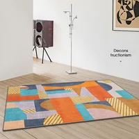 Nordic Abstract Living Room Rugs Soft Imitation Cashmere Carpets Simplicity Sofa Coffee Table Rug Home Large Area Bedroom Carpet