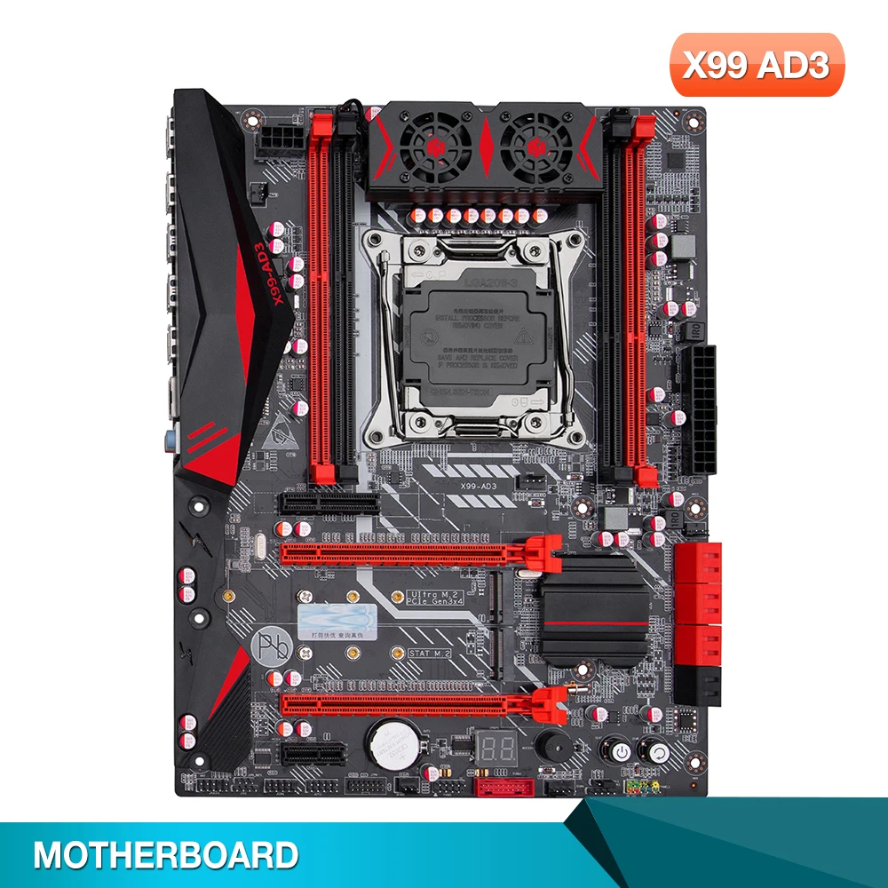 

For HUANANZHI X99 AD3 REV3.0 X99 Motherboard Intel X99 LGA 2011-3 All Series DDR3 RECC128GB M.2 ATX Mainboard