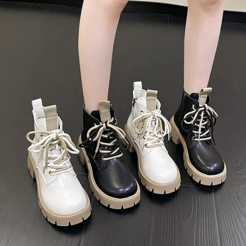 

Ladies Winter Shoes 2023 New Lace Up Women Snow Ankle Boots Waterproof Warm Platform Footwear Sexy 35-40