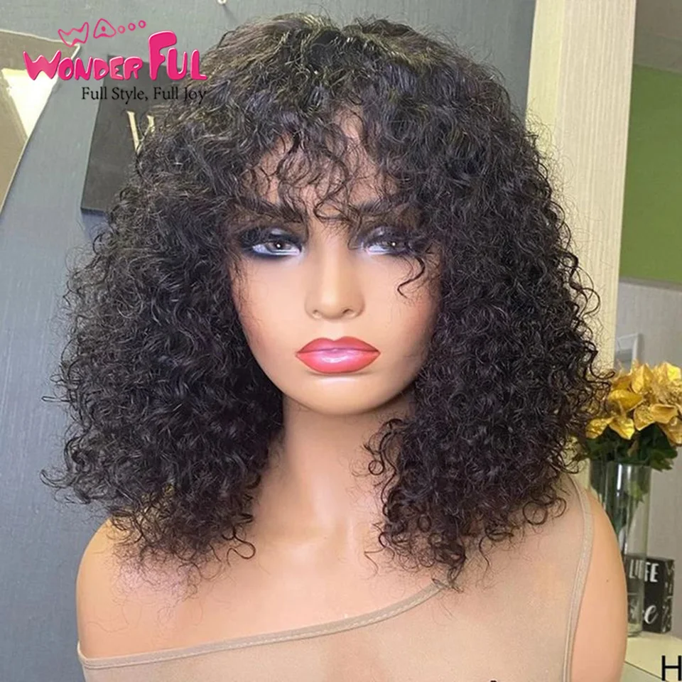 Бразильские вьющиеся человеческие волосы боб парики P4/27 и Омбре T1B/33 P1b/30 с