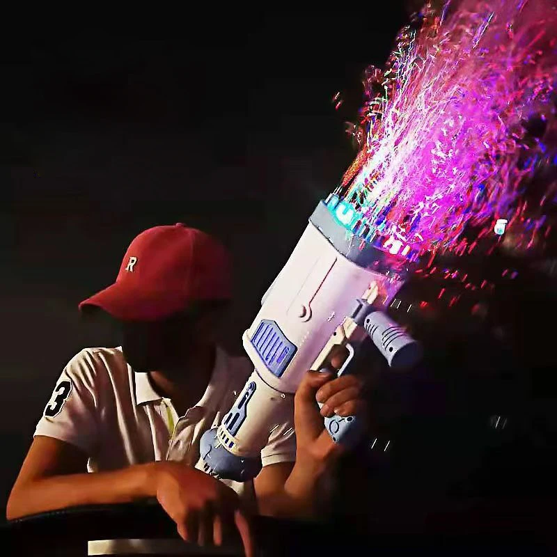 

Детская пузырчатая машина, игрушка гатлинг, электрическая мыльная вода, Детская летняя пляжная уличная игрушка для свадьбы, вечеринки, игр ...