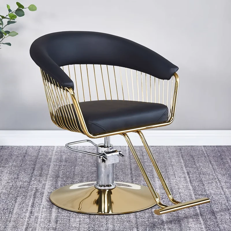 

Эргономичный стул для педикюра, парикмахерский стул, машинка для стрижки волос, Профессиональный парикмахерский стул для салона красоты и спа, мебель для маникюра
