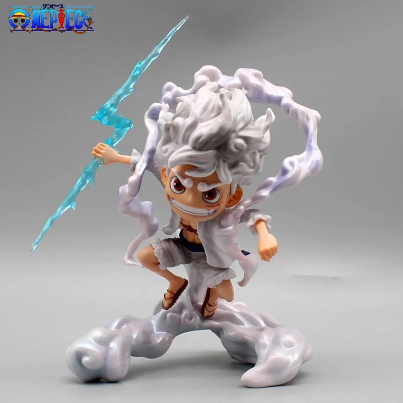 

One Piece Luffy Gear 5 Figure Sun God Nika Anime Action Figurine PVC Statue Model Collection Doll Desk Decoration Toys Kids Gift
