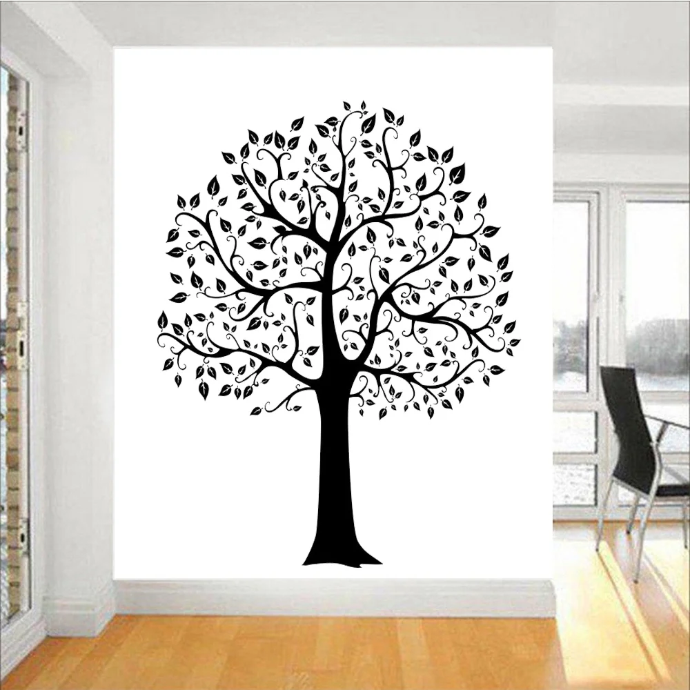

Beautiful adhesive vinly large tree wall mural wall art wall sticker home decoration 56inchX72inch