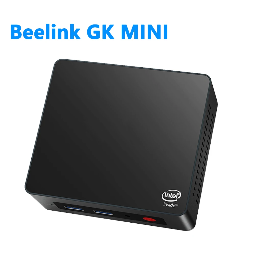 Beelink GK Мини Intel Celeron J4125 Windows 11 мини ПК DDR4 8 Гб 128 ГБ 256 WIFI5 BT4.0 1000M LAN 10 игровой компьютер