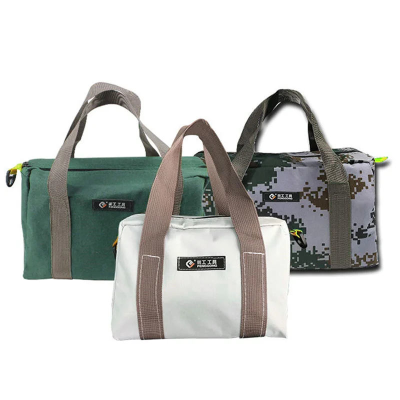 

Large Capacity Canvas Bag Handbag TravelTote Bag Waterproof Tool Bags Woodworking Repair Packaging Storage Bag