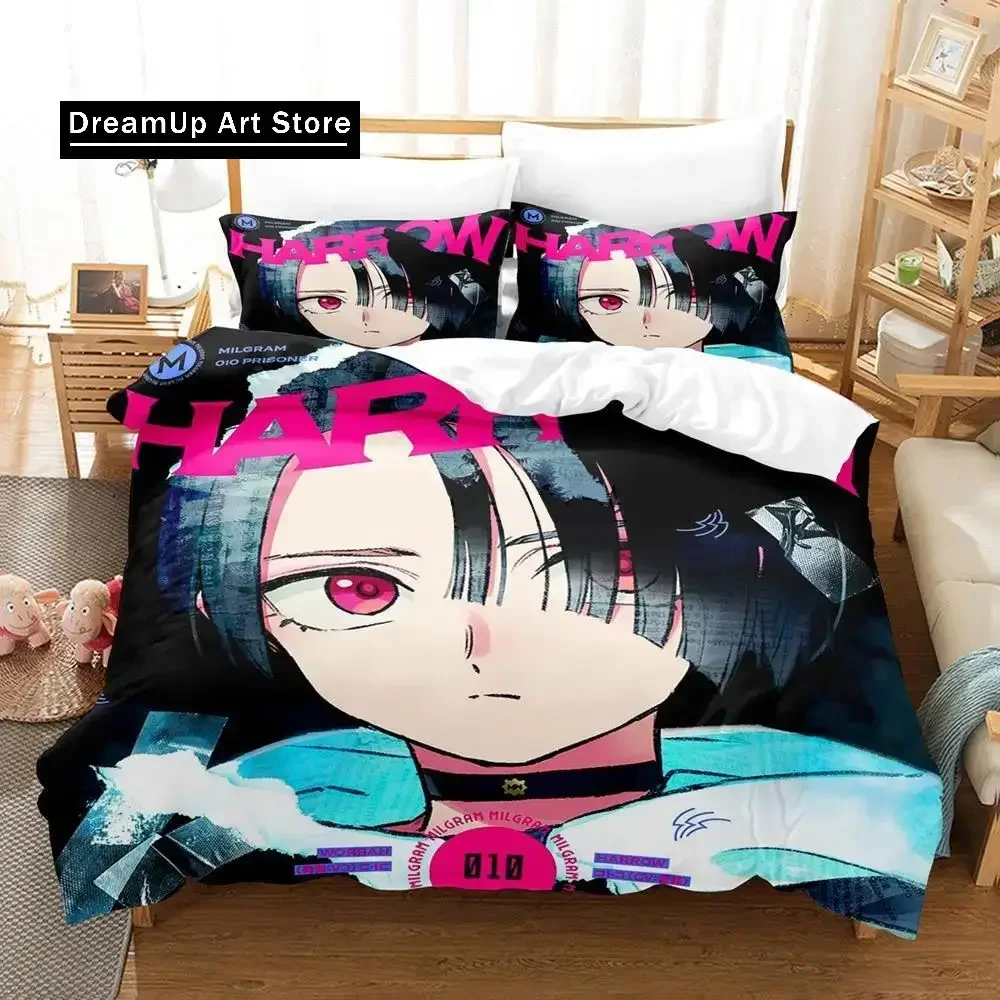 3D принт модный аниме Милграм Котоко комплект постельного белья для мальчиков и