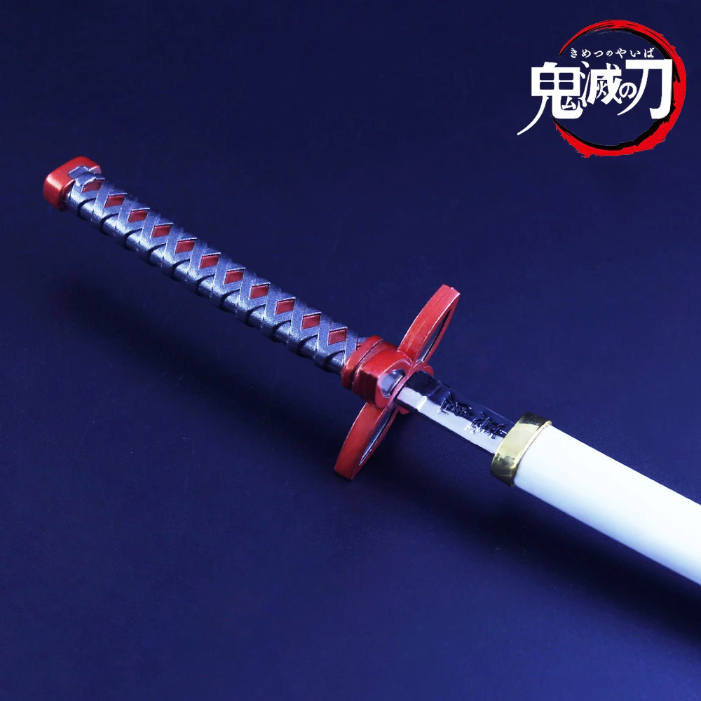 

26cm Anime Kimetsu No Yaiba Original Katana Cosplay Weapon Demon Slayer Sword Tomioka Giyuu Kyoujurou Tanjirou Swords