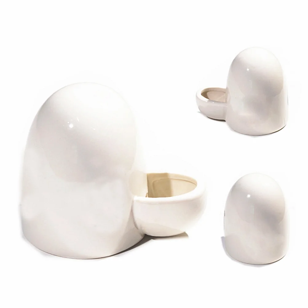 

Water Hamster Pet Dispenser Feeder Bottle Bowl Guinea Dish Ceramic Auto Automatic White Hedgehog Slient Holder Animal Drink