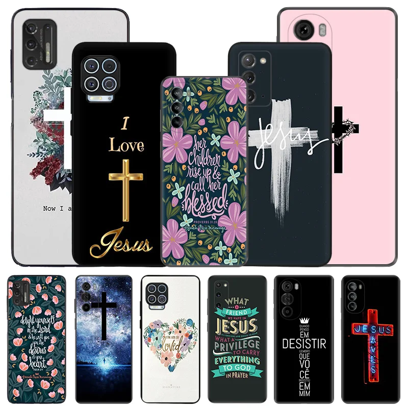 Мягкие чехлы для телефона Moto G53 G73 G9 G50 G51 G60 G71 G22 G32 G52 G72 Edge40 30 черный матовый чехол с