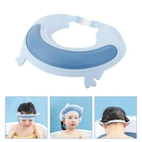 1pc useful skin friendly practical durable bathing cap baby shower cap for infant