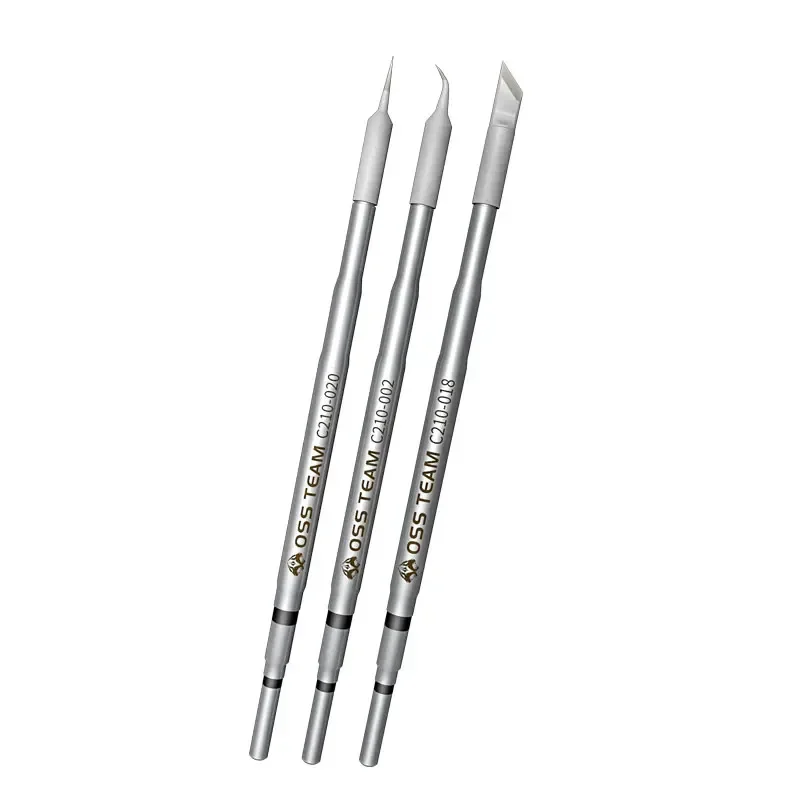 Картриджи для паяльных жал OSS C210-018C210-002C210-020, совместимые с ручкой паяльной станции T210 (art.: 3920cb4259984) - 3920cb4259984