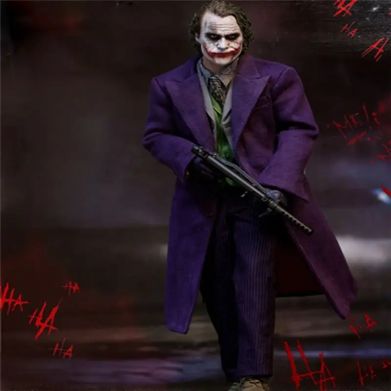 

Movie Heath Ledger Joker Joints Moveable Action Figure PVC Collectible Model Toys